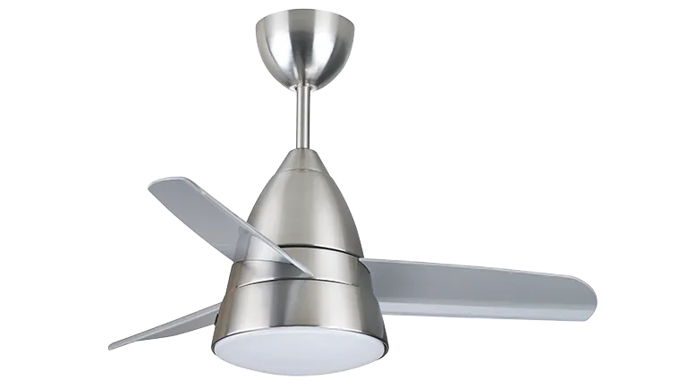 The Fanco mini-bee, which is the only fan with light that we'd consider because its really cute in an ugly way
