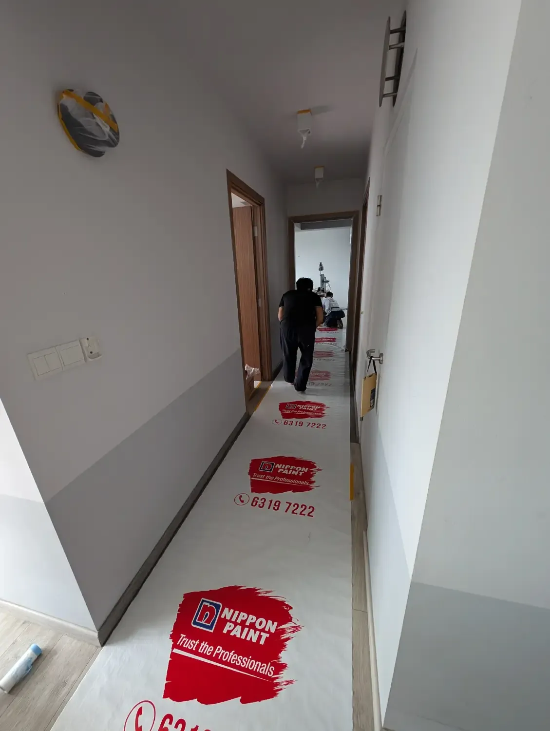 Protecting the floor