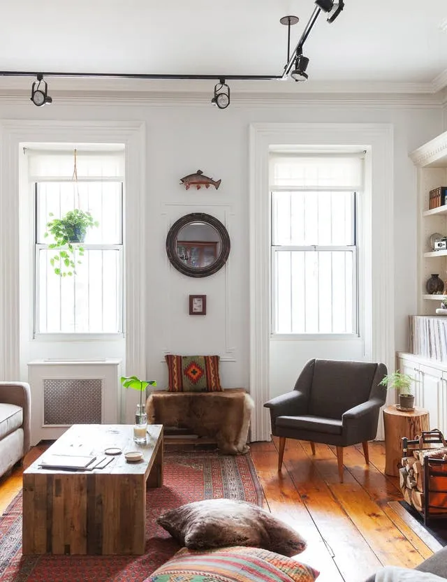 We’d get pretty depressed if we used track lighting at this home.