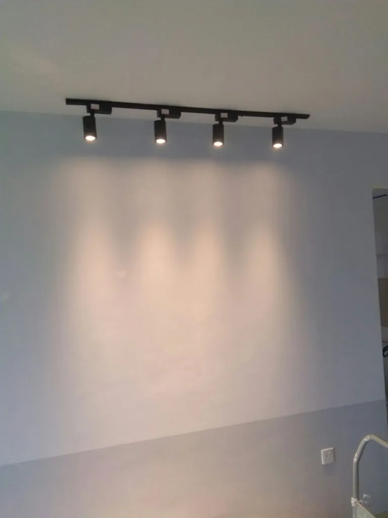 This side’s shorter because there’re entries to the kitchen and corridor.