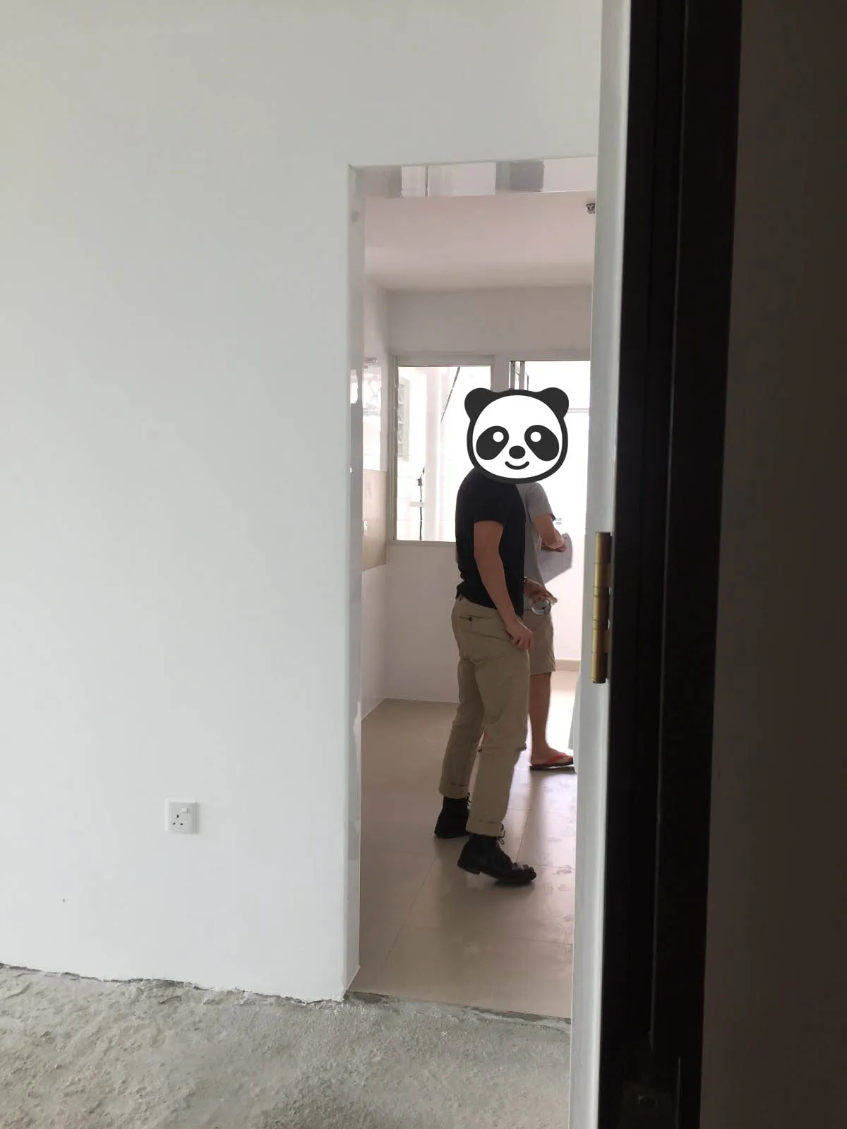 Our only shot of the kitchen, hopefully didn’t anyhow expose Shao Jie haha.