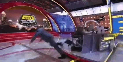 Don’t trip on cables.